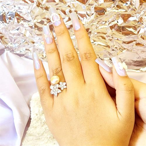 Nhẫn Ngọc Trai CHNT04